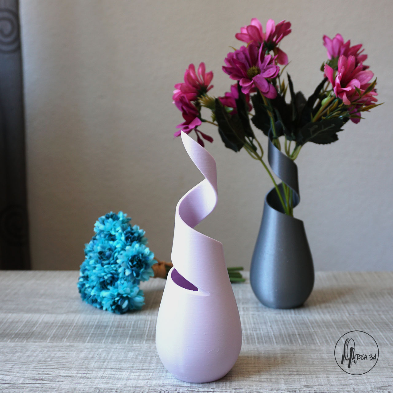 3D-gedruckte Vase 3D-printed Vase
