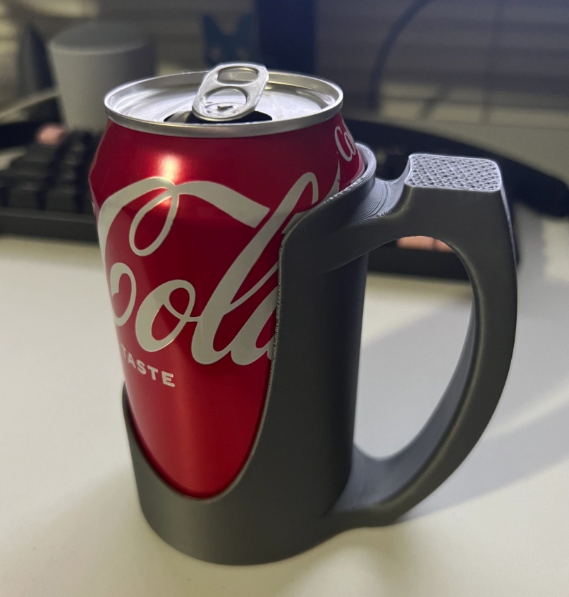 3D-gedruckter Dosenhalter 3D-printed Can Holder