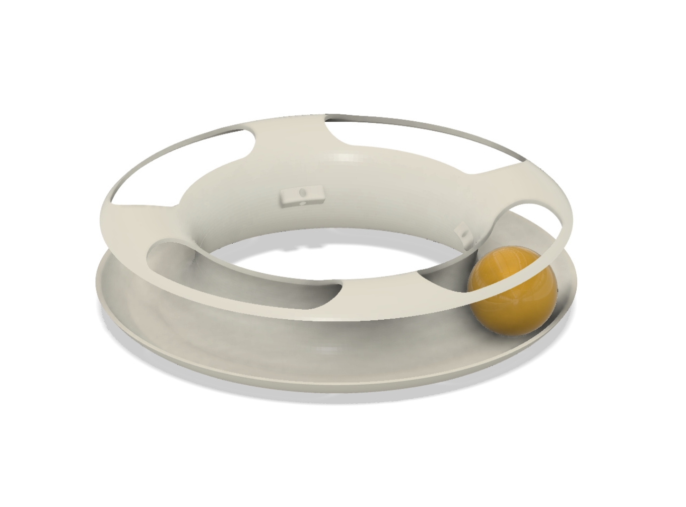 3D-gedrucktes Katzenspielzeug 3D-printed Cat Toy