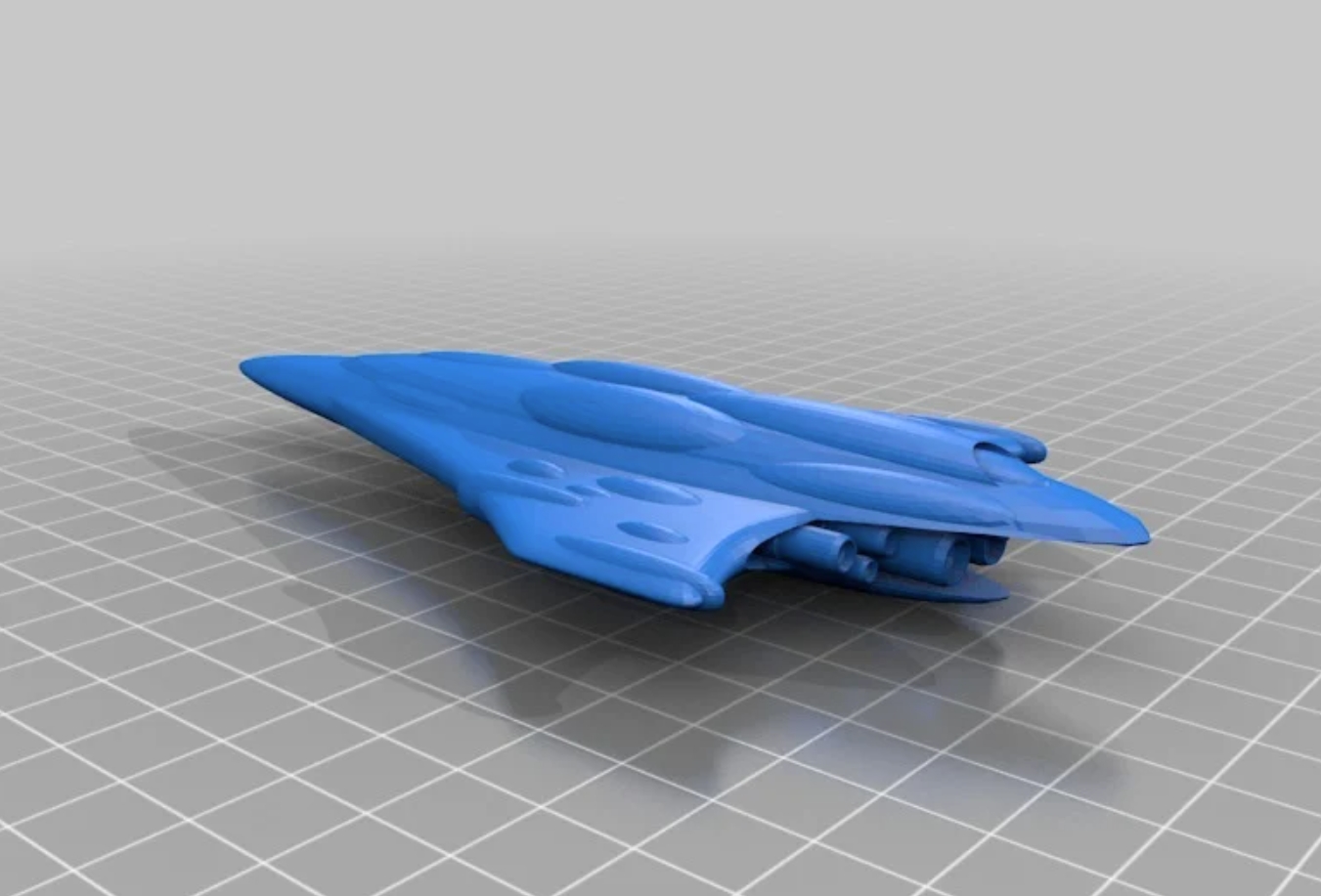 3D Printed Star Wars Ships-The MC80 Liberty type Star Cruiser