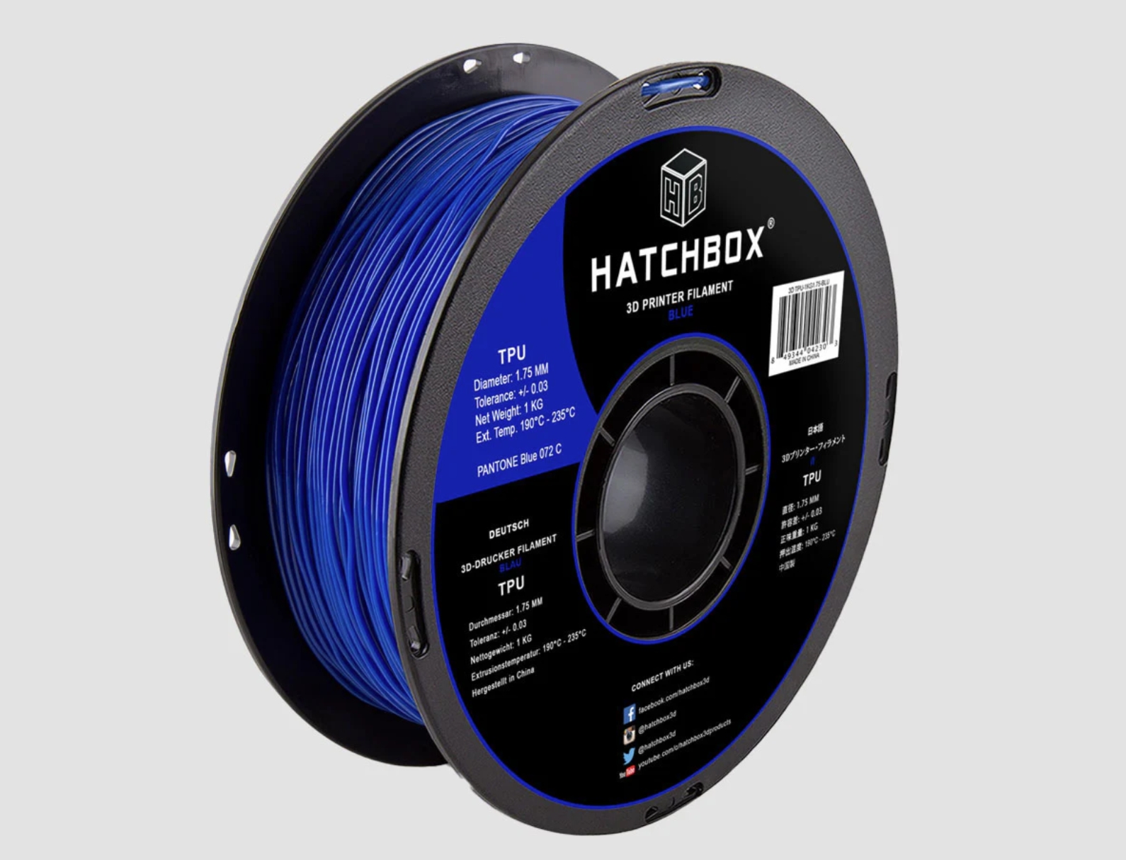 HATCHBOX 95A TPU Filament