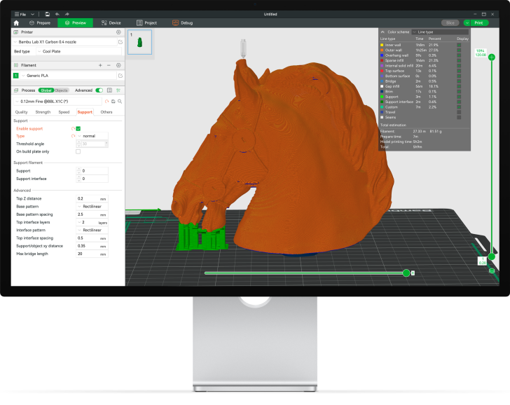 3D Slicer-Bambu Studio
