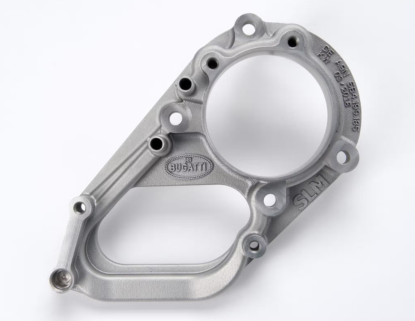 Bugatti Bolide Titan 3D-gedruckte Teile Bugatti Bolide Titanium 3D Printed Parts