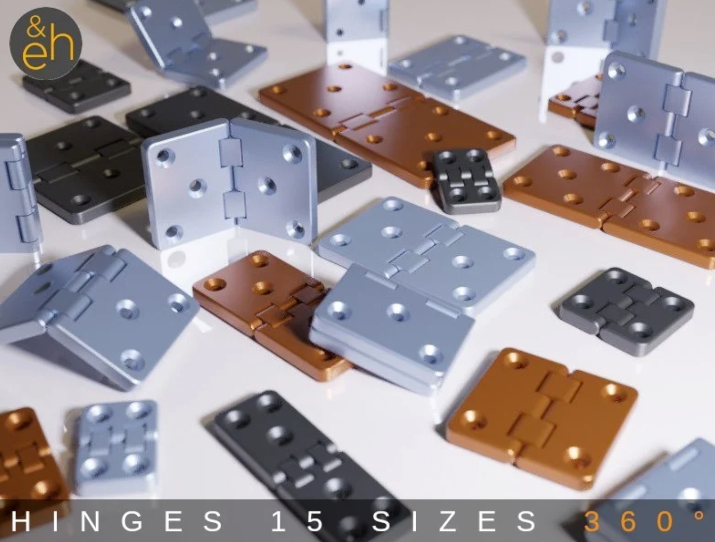 3D Printable Hinges