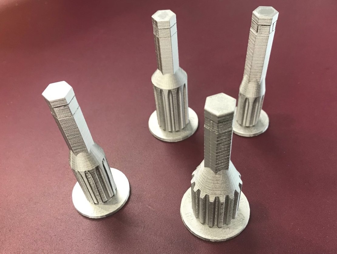 Geglühtes 3D-gedrucktes Metall Annealed 3D-printed Metal