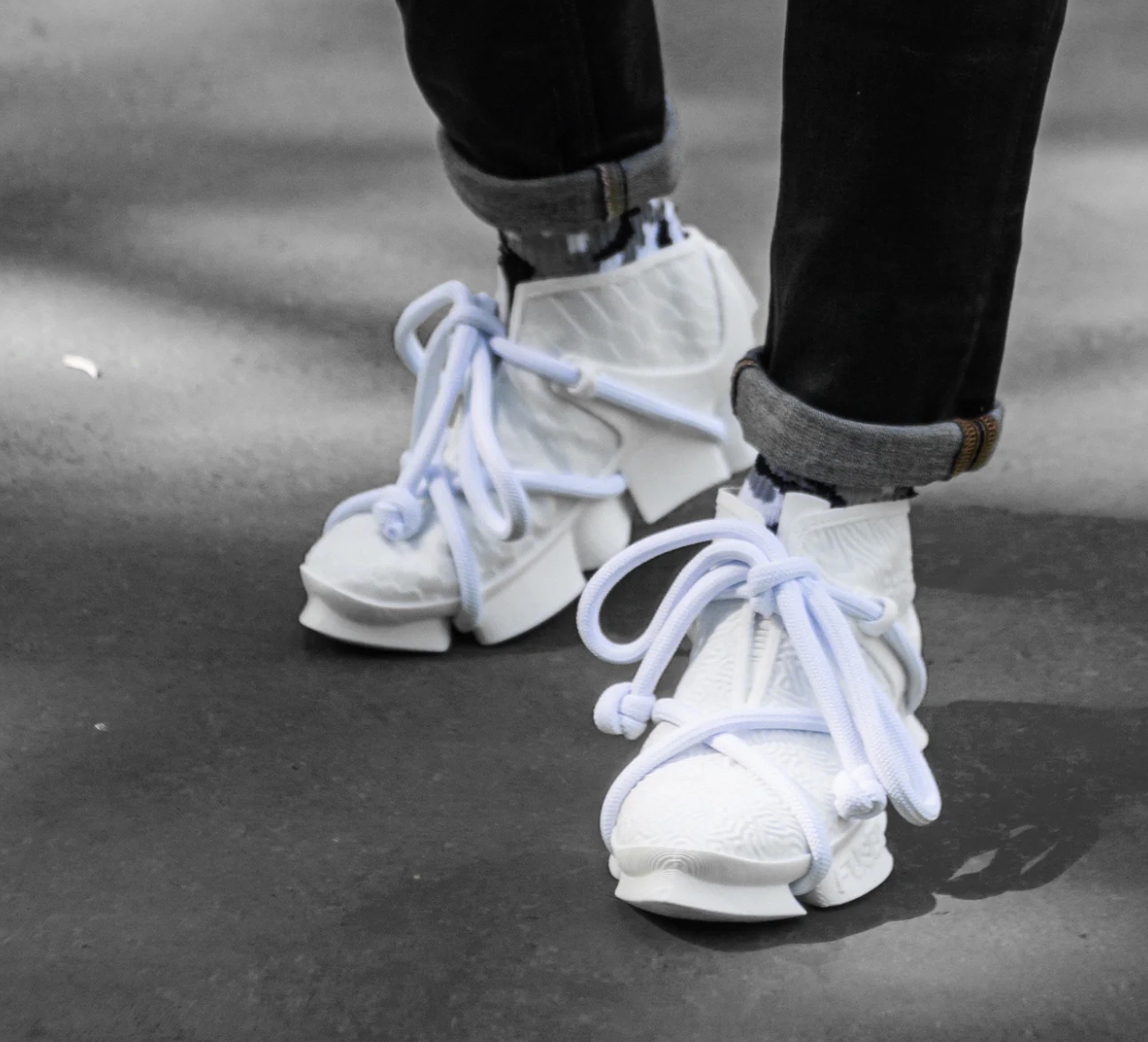 FUSED footwear 3D-gedruckte Schuhe FUSED footwear 3D Printed Shoes