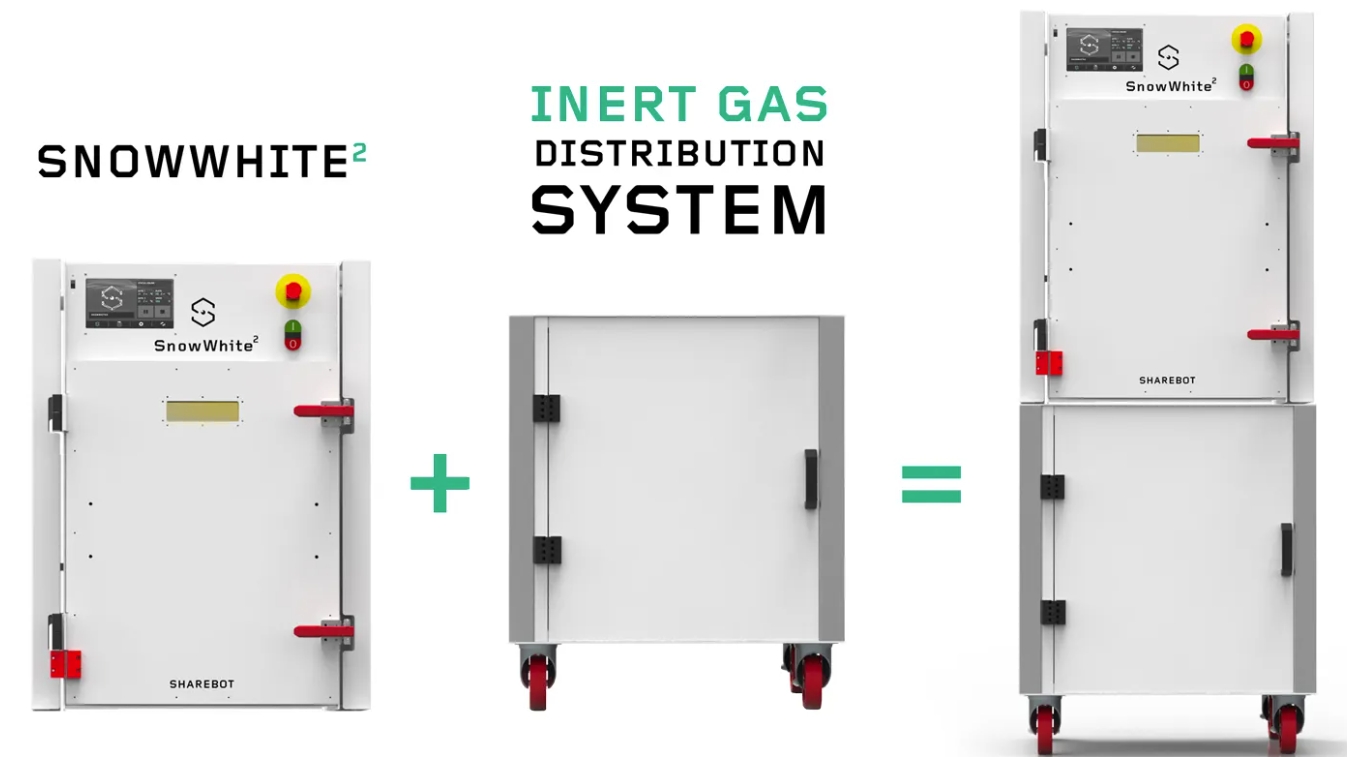 SLS 3D Printers-Sharebot Snowwhite 2