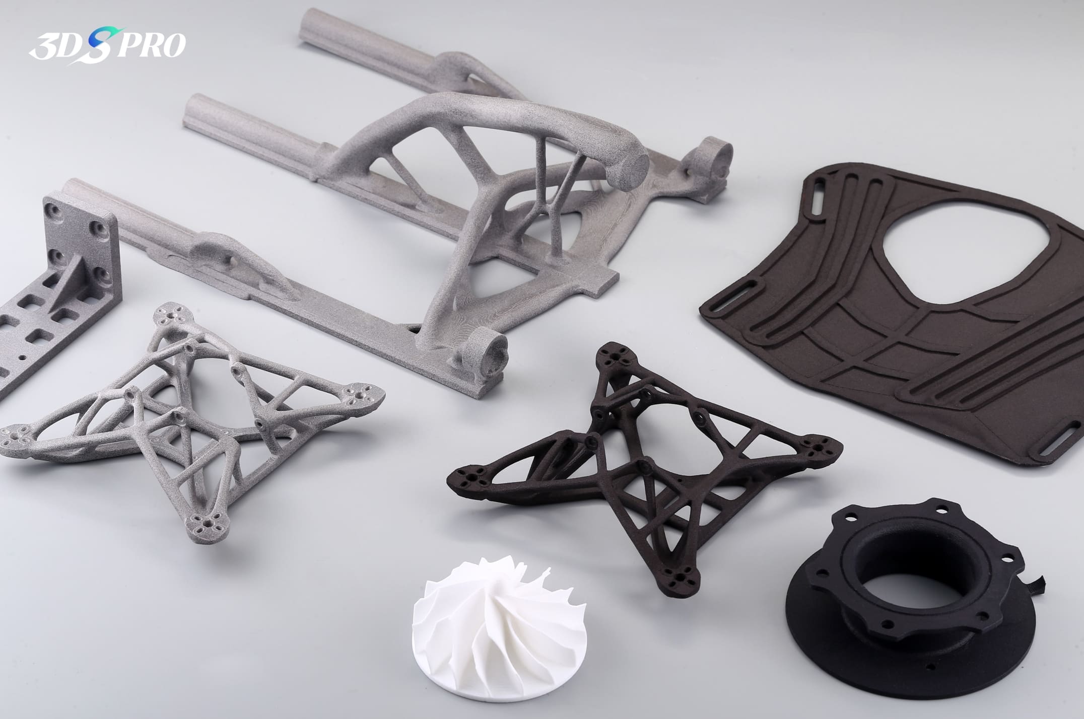 3DSPRO SLS Printed Parts