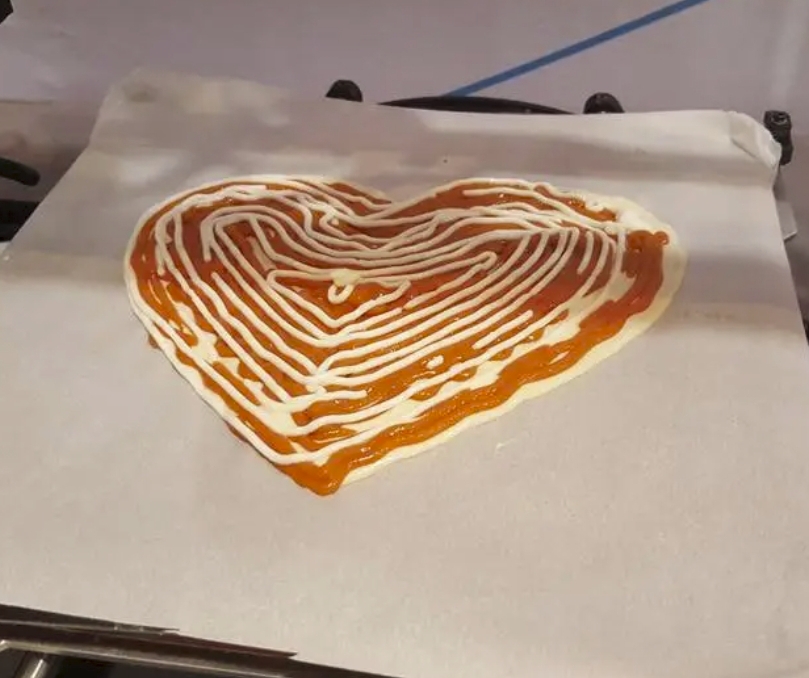 3d printed pizza