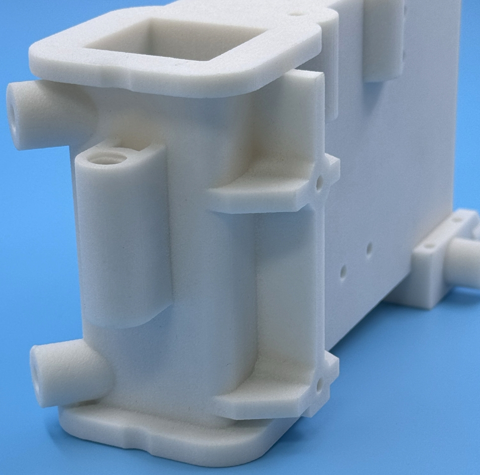 Selektives_Lasersintern_3D_Druck_komplexer_Teile Selective_Laser_Sintering_3D_Printing_Complex_Part