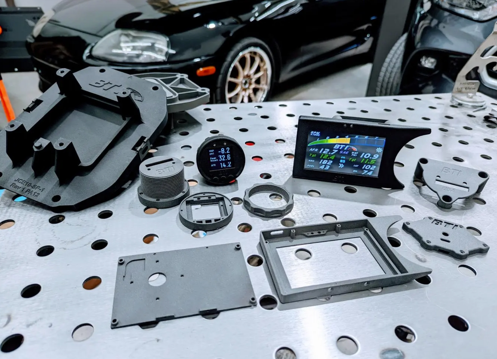 3D-gedruckte Autoteile 3D Printed Car Parts