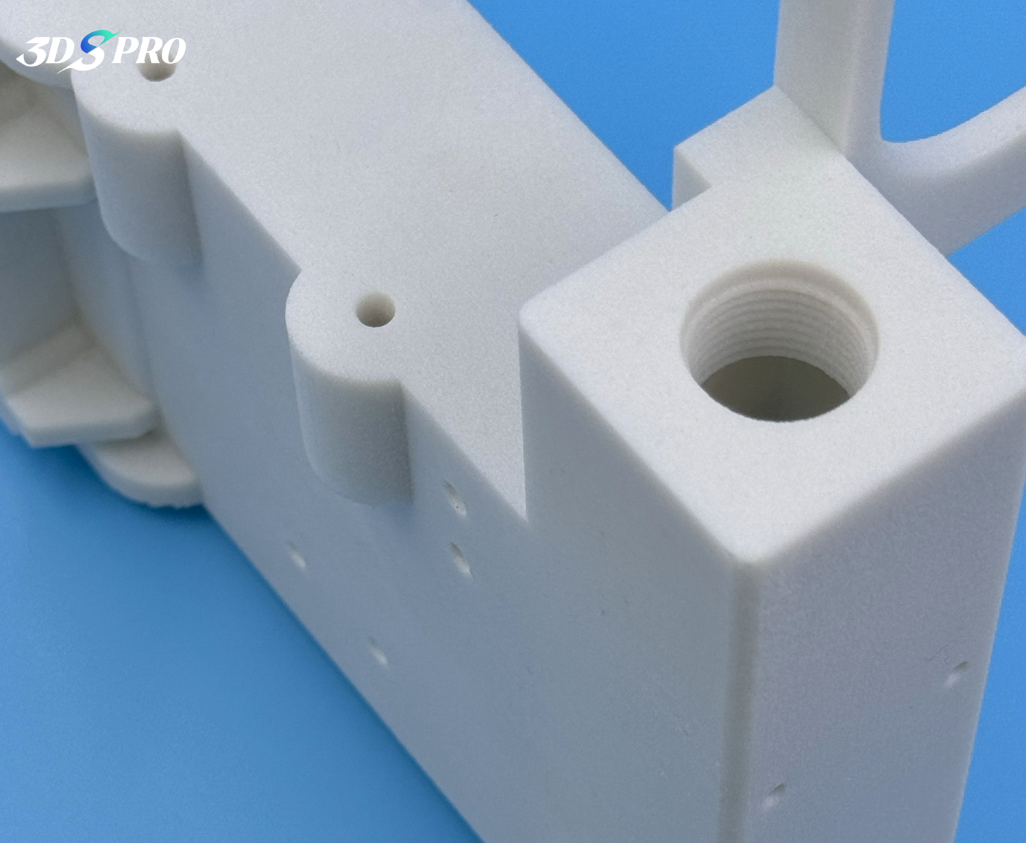 3D-gedrucktes Nylonteil 3d printed nylon part