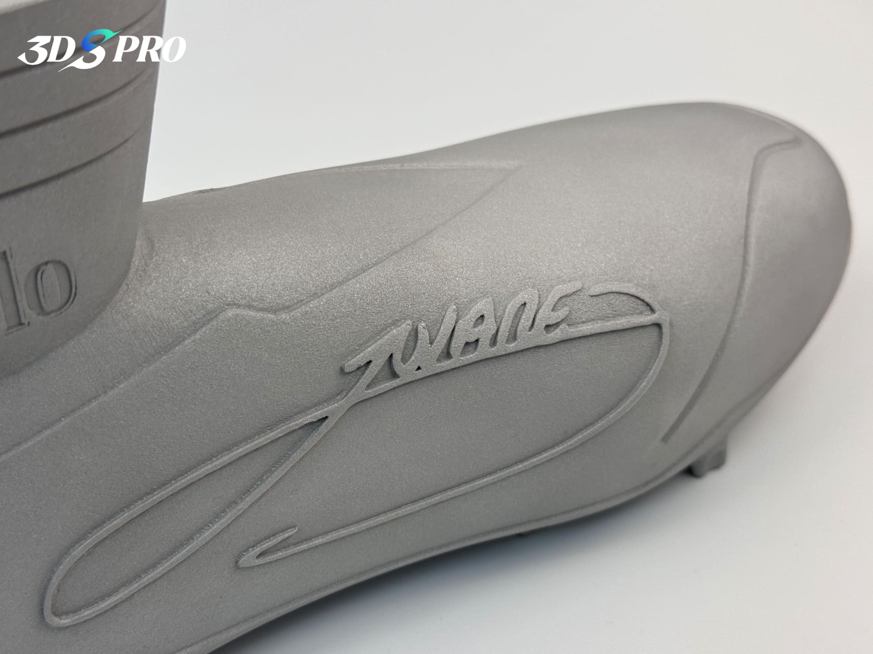 Aluminium-3D-Druck_3D-gedruckter Aluminiumstiefel aluminum 3d printing_3d printed aluminum boot