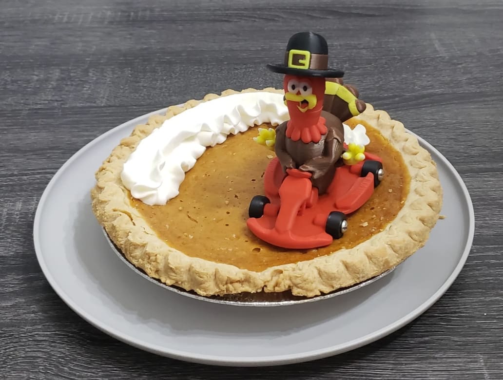 3D-gedruckter Thanksgiving-Truthahn 3d printed thanksgiving turkey