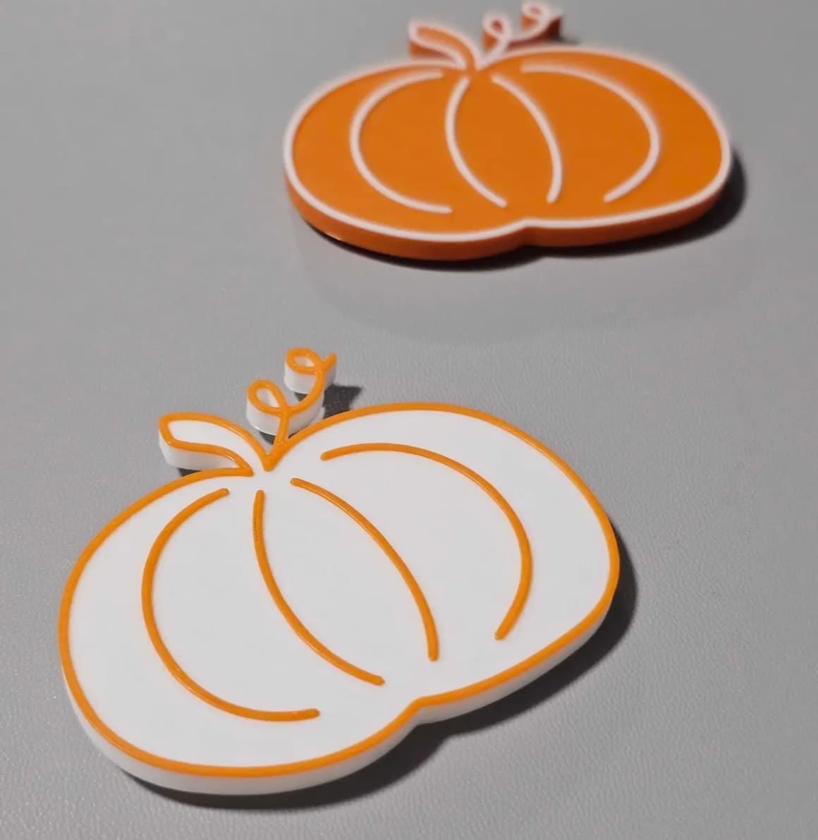 3D-gedrucktes Kürbisdekor 3d printed pumpkin decor