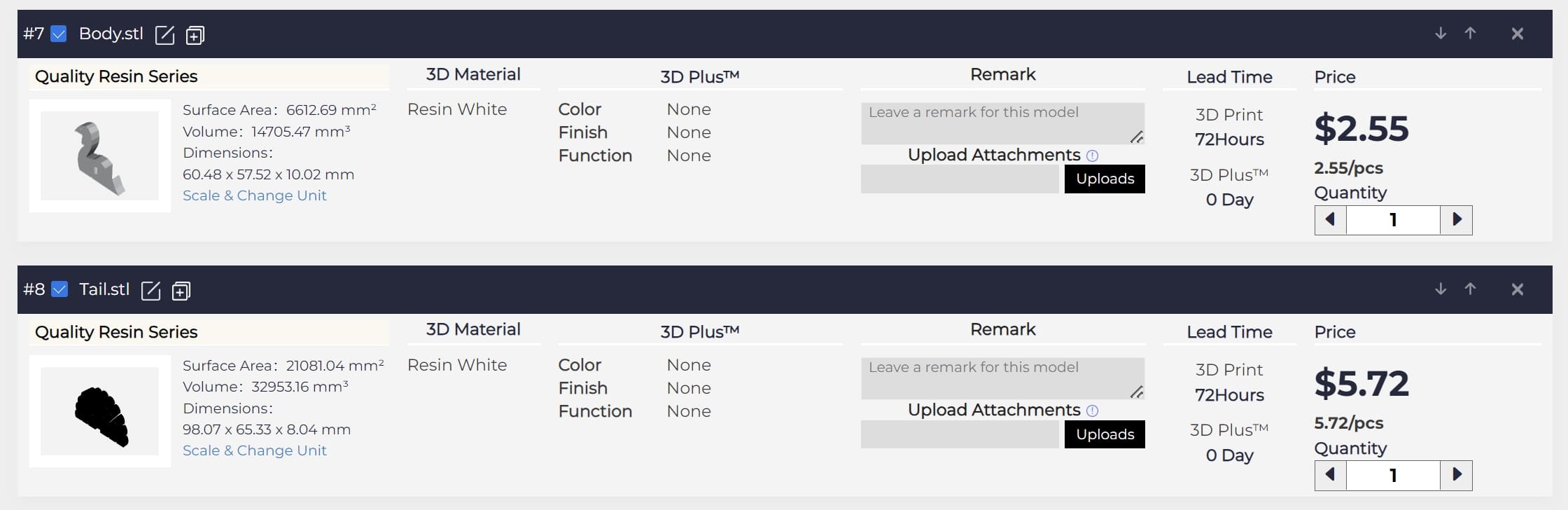 Kosten für 3D-Druck 3d printing cost